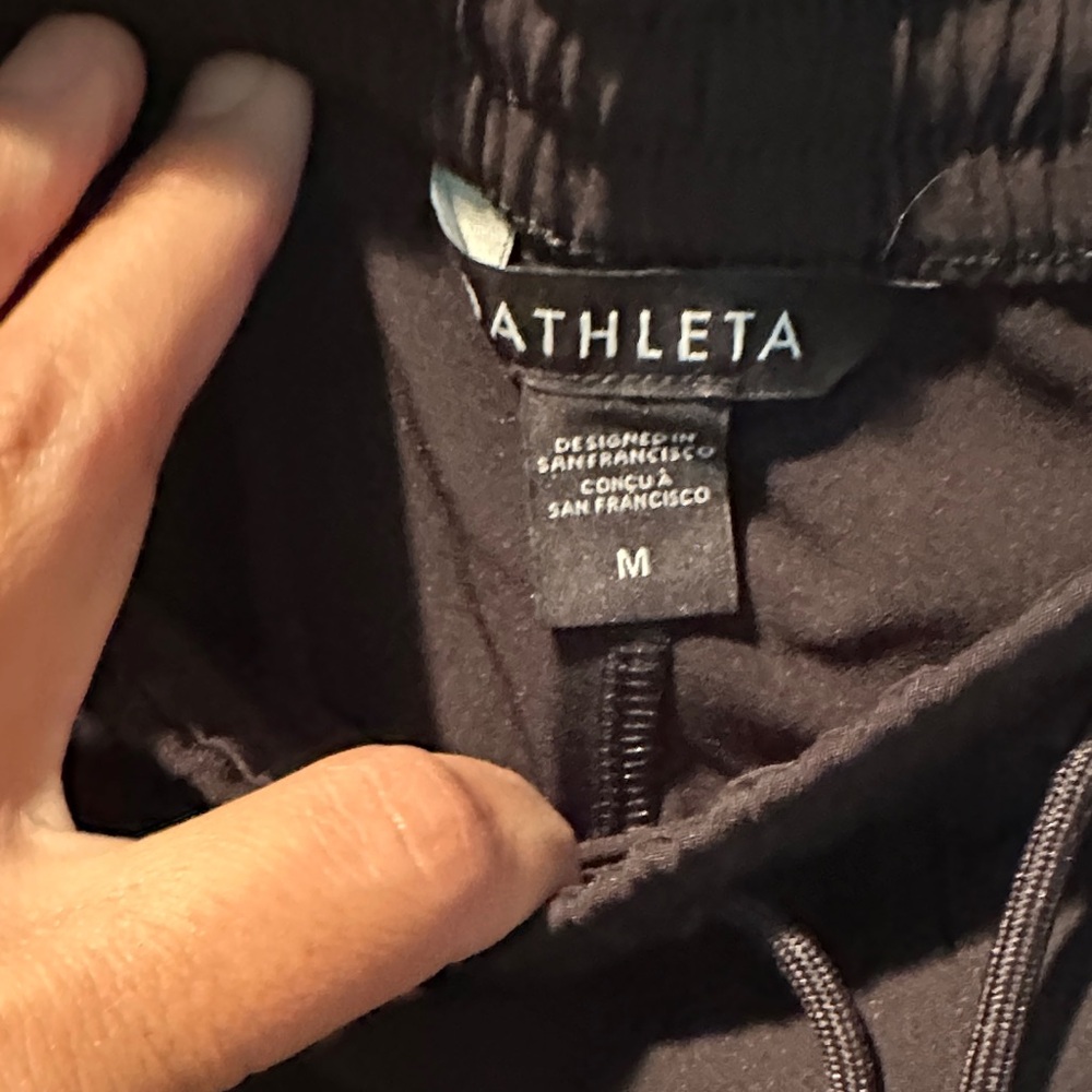 Athleta Cargo Black Pants - Picture 8 of 9